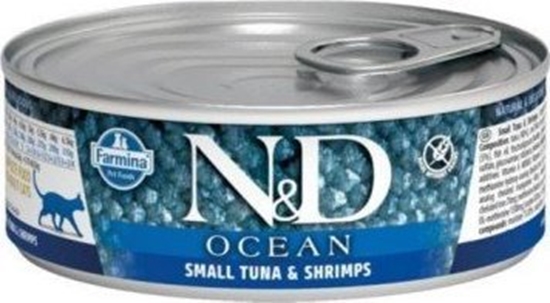 Picture of Farmina FARMINA N&D CAT OCEAN SEA SMALL TUNA & SHRIMPS 80gr