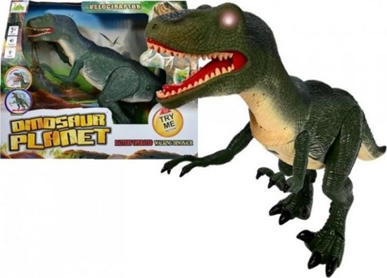 Изображение Figurka Lean Sport Dinozaur Velociraptor - Porusza się, ryczy, świeci (4553)