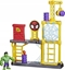 Изображение Figurka Marvel Marvel Spidey and His Amazing Friends Hulk''s Smash Yard, Action/Adventure, Spider-Man & Hulk, 3 yr(s), Multicolour, Plastic