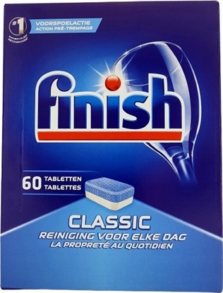 Изображение Finish Finish Classic  Tabletki czyszczące do zmywarek  60 sztuk