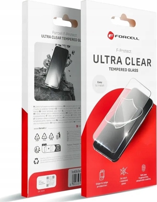 Attēls no ForCell Szkło Hartowane Forcell Ultra Clear Glass - do Samsung Galaxy A24 4G / A25 czarny