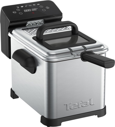 Attēls no Frytkownica Tefal Tefal FR507D Family Pro Digital 4 L, deep fryer (stainless steel/black)