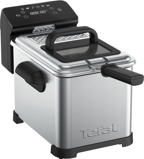 Picture of Frytkownica Tefal Tefal FR507D Family Pro Digital 4 L, deep fryer (stainless steel/black)