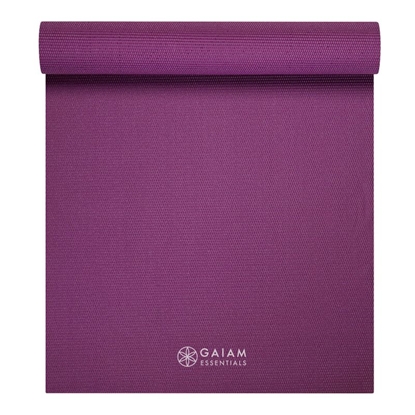 Attēls no Gaiam Essentials 6 mm Vingrošanas paklājiņš with strap 63313