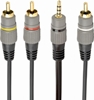 Picture of Gembird 3.5 mm 4-pin to RCA audio-video cable 1.5 m