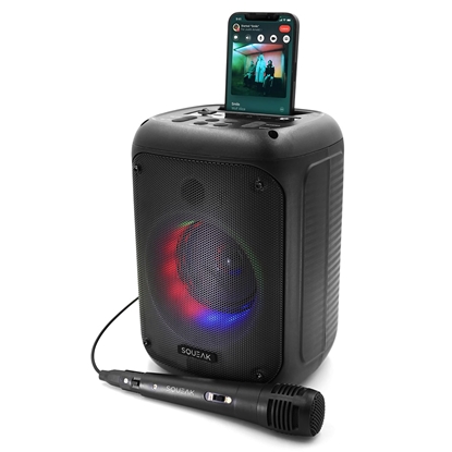 Attēls no Głośnik Bluetooth 5.0 EDR Beatflow SQ1005 funkcja KARAOKE