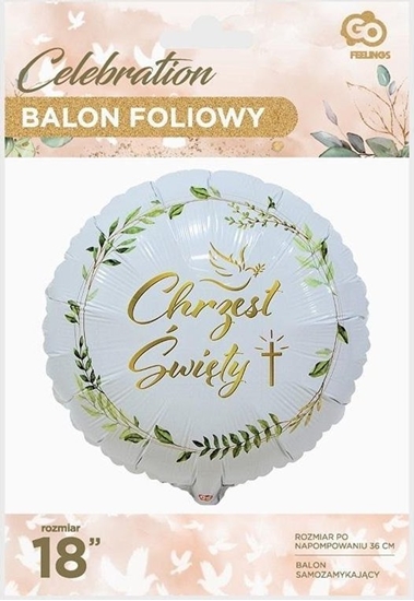 Picture of GoDan Balon foliowy Chrzest Święty