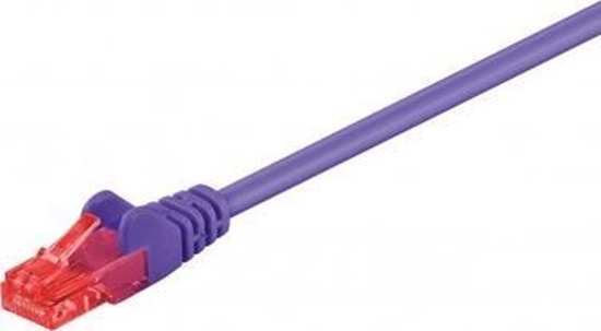 Picture of Goobay Goobay CAT 6 Patch Cable U/UTP Violet 3m