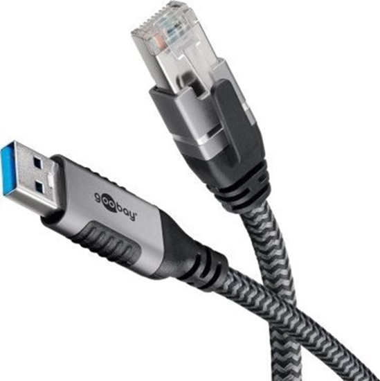 Picture of Goobay Kabel Ethernet USB-A do RJ45, 7,5 m