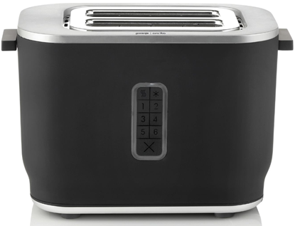 Attēls no Gorenje | Toaster Ora Ito design | T800ORAB | Power 800 W | Number of slots 2 | Housing material Plastic | Black