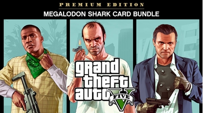 Изображение Grand Theft Auto V: Premium Online Edition & Megalodon Shark Card Bundle Xbox One, wersja cyfrowa