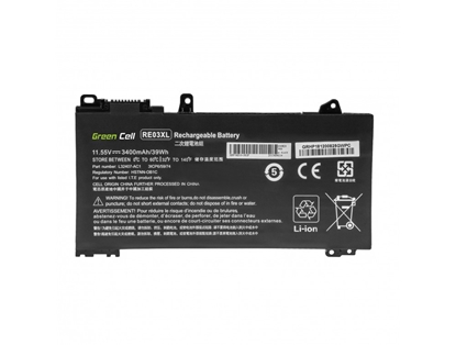 Attēls no Green Cell Battery RE03XL for HP ProBook 430 G6 G7 440 G6 G7 445 G6 G7 450 G6 G7 455 G6 G7 445R G6 455R G6