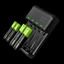 Attēls no Green Cell GRADGC01 VitalCharger charger for AA/AAA batteries Micro-USB+USB-C