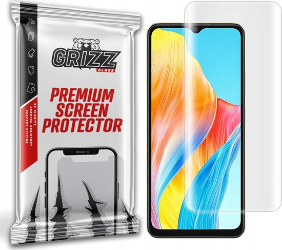 Изображение GrizzGlass Folia hydrożelowa GrizzGlass Hydrofilm do Oppo A38