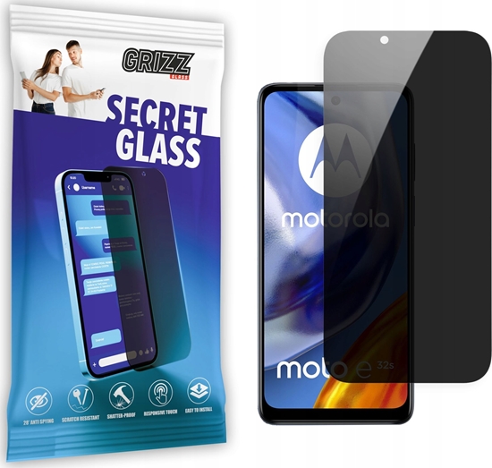 Picture of GrizzGlass Szkło prywatyzujące GrizzGlass SecretGlass Motorola Moto E32s