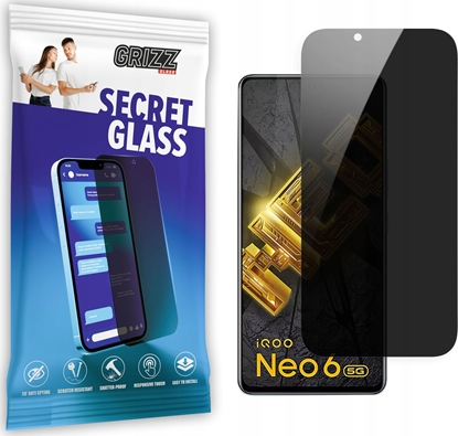 Attēls no GrizzGlass Szkło prywatyzujące GrizzGlass SecretGlass Vivo IQOO Neo 6