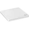 Изображение H.L Data Storage | Ultra Slim Portable DVD-Writer | GP60NW60 | Interface USB 2.0 | DVD±R/RW | CD read speed 24 x | CD write speed 24 x | White | Desktop/Notebook