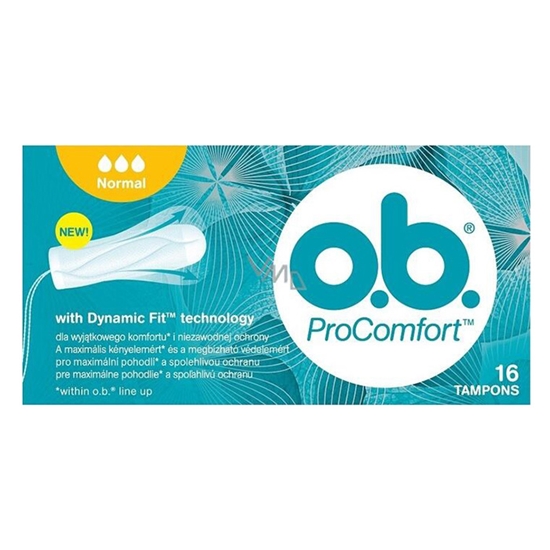 Изображение Hig.tamponi O.B. Procomfort Normal 16gab.