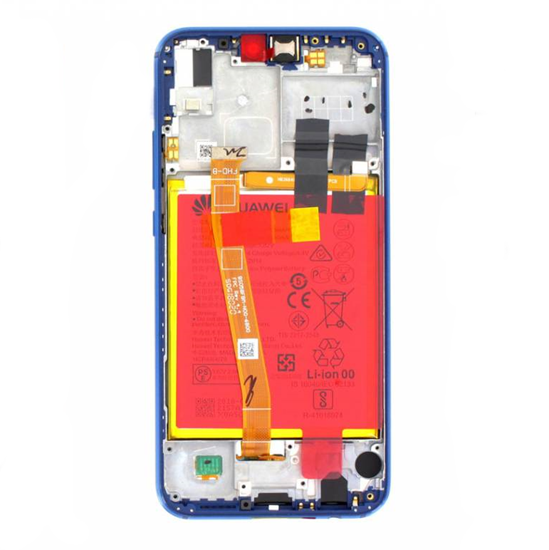 Изображение Huawei P20 Lite (ANE-L21) rāmis + akumulators 02351VUV 02352CCK 02351XUA BEZ DISPLEJA Zils oriģināls (lietots B klase)