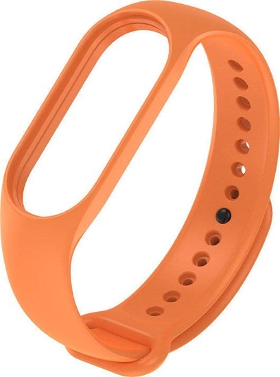 Picture of Hurtel Zamienna silikonowa opaska do Xiaomi Smart Band 7 pasek bransoleta bransoletka pomarańczowy