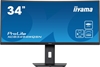 Изображение Iiyama Prolite XCB3494WQSN-B5 - 3440 x 1440 @120Hz (4.9 megapixel UWQHD, DisplayPort & USB-C) - Aspect ratio - 21:9 - Panel brightness, 300 cd/m² - Static contrast, 3000:1