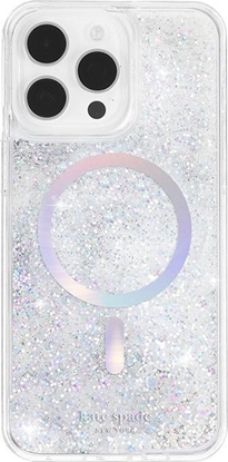 Attēls no Incipio Kate Spade New York Liquid Glitter MagSafe - Etui iPhone 15 Pro (Opal Iridescent)