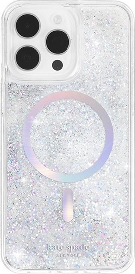 Picture of Incipio Kate Spade New York Liquid Glitter MagSafe - Etui iPhone 15 Pro (Opal Iridescent)