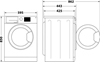 Изображение Indesit MTWSE 61294 WK EE washing machine Front-load 6 kg 1200 RPM White