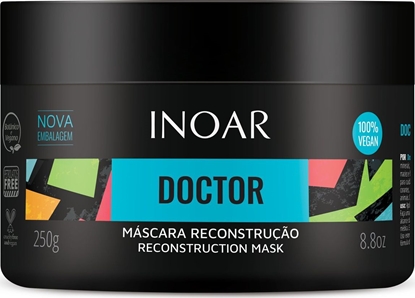 Изображение Inoar Rekonstruojanti plaukų kaukė INOAR Doctor Reconstruction Mask 250 g