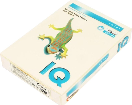 Изображение IQ Color Papier ksero IQ Color A4 160g kremowy 250 arkuszy