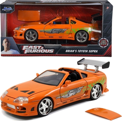 Attēls no Jada Toys Toyota Supra Szybcy i wściekli Fast Furious 1:24 uniwersalny