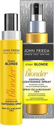 Attēls no John Frieda Sheer Blonde Spray rozjaśniający do włosów blond Go Blonder 100ml