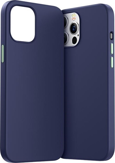 Изображение Joyroom Joyroom Color Series ochronne etui do iPhone 12 Pro Max niebieski (JR-BP800)