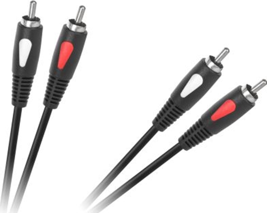 Изображение Kabel Cabletech RCA (Cinch) - RCA (Cinch) 10m czarny (KPO4001-10)