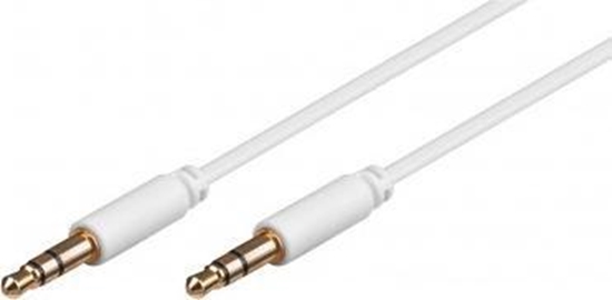 Picture of Kabel Goobay Jack 3.5mm - Jack 3.5mm 1.5m biały (69112)