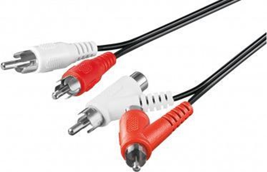 Picture of Kabel Goobay RCA (Cinch) x2 - RCA (Cinch) x2 1.5m czarny (JAB-856762)