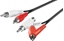 Attēls no Kabel Goobay RCA (Cinch) x2 - RCA (Cinch) x2 1.5m czarny (JAB-856762)