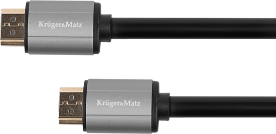 Изображение Kabel Kruger&Matz HDMI - HDMI 1.8m czarny (KM1204)