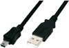 Picture of DIGITUS USB 2.0 Anschlusskabel Typ A -mikro B St/St 1.8m sch