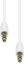 Attēls no Kabel ProXtend Mini-Jack 3-Pin Slim Cable M-M White 5M