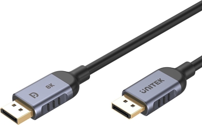 Attēls no Kabel Unitek Unitek kabel DisplayPort 1.4 8k 60hz, 4k 240hz, HDR, HDCP 2.3, DSC 1.2, 5m