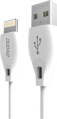 Изображение Kabel USB Dudao USB-A - Lightning 1 m Biały (52147)