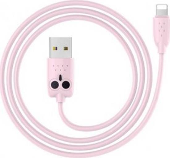 Picture of Kabel USB Hoco USB-A - Lightning 1 m Różowy (6957531093657)