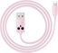 Attēls no Kabel USB Hoco USB-A - Lightning 1 m Różowy (6957531093657)