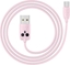 Attēls no Kabel USB Hoco USB-A - USB-C 1 m Różowy (6957531093718)