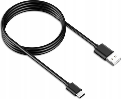 Изображение Kabel USB M USB-A - USB-C 0.9 m Czarny (25565)