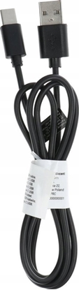 Attēls no Kabel USB OEM Kabel USB A do Typ C 2.0 C366 (długa koncówka 8mm) 1 m czarny