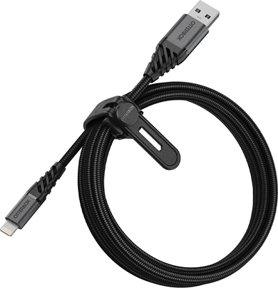 Picture of Kabel USB OtterBox USB-A - Lightning 2 m Czarny (78-52644)