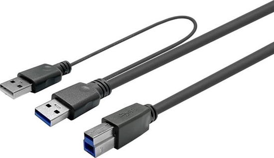 Picture of Kabel USB VivoLink USB-A - USB-B 10 m Czarny (PROUSB3AB10C)