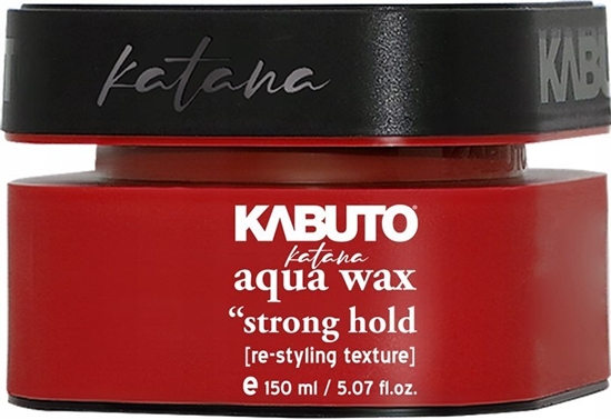 Изображение KABUTO KATANA_Aqua Wax Red Strong Hold pomada woskowa do włosów 150ml